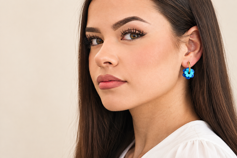 Cómo combinar pendientes de flores: ideas para cada ocasión