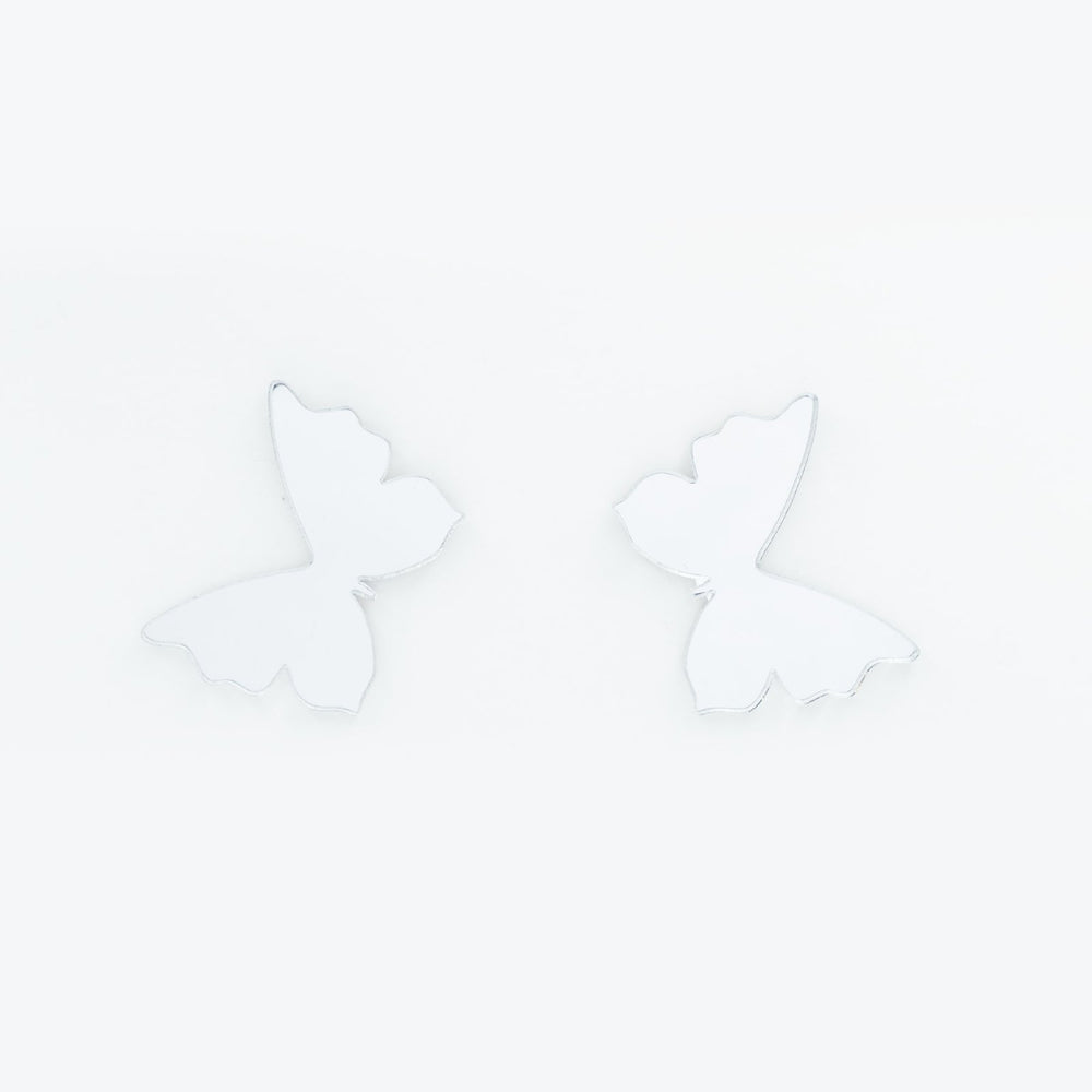 Mariposa plata mini