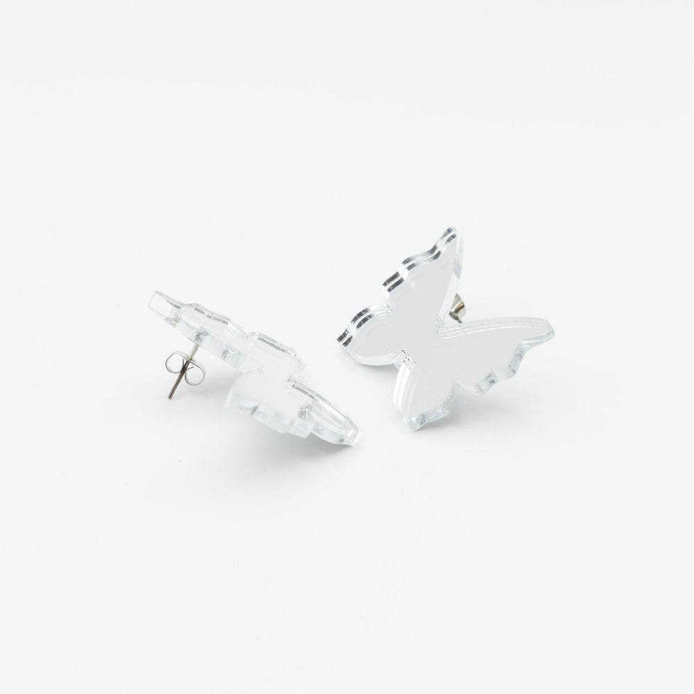 Mariposa plata mini