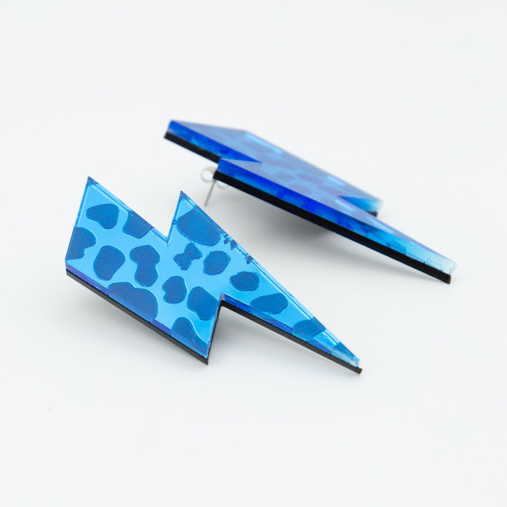 Rayo leopardo azul