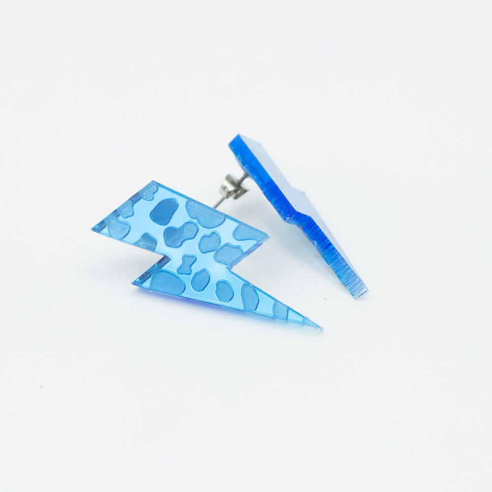 Rayo leopardo azul mini