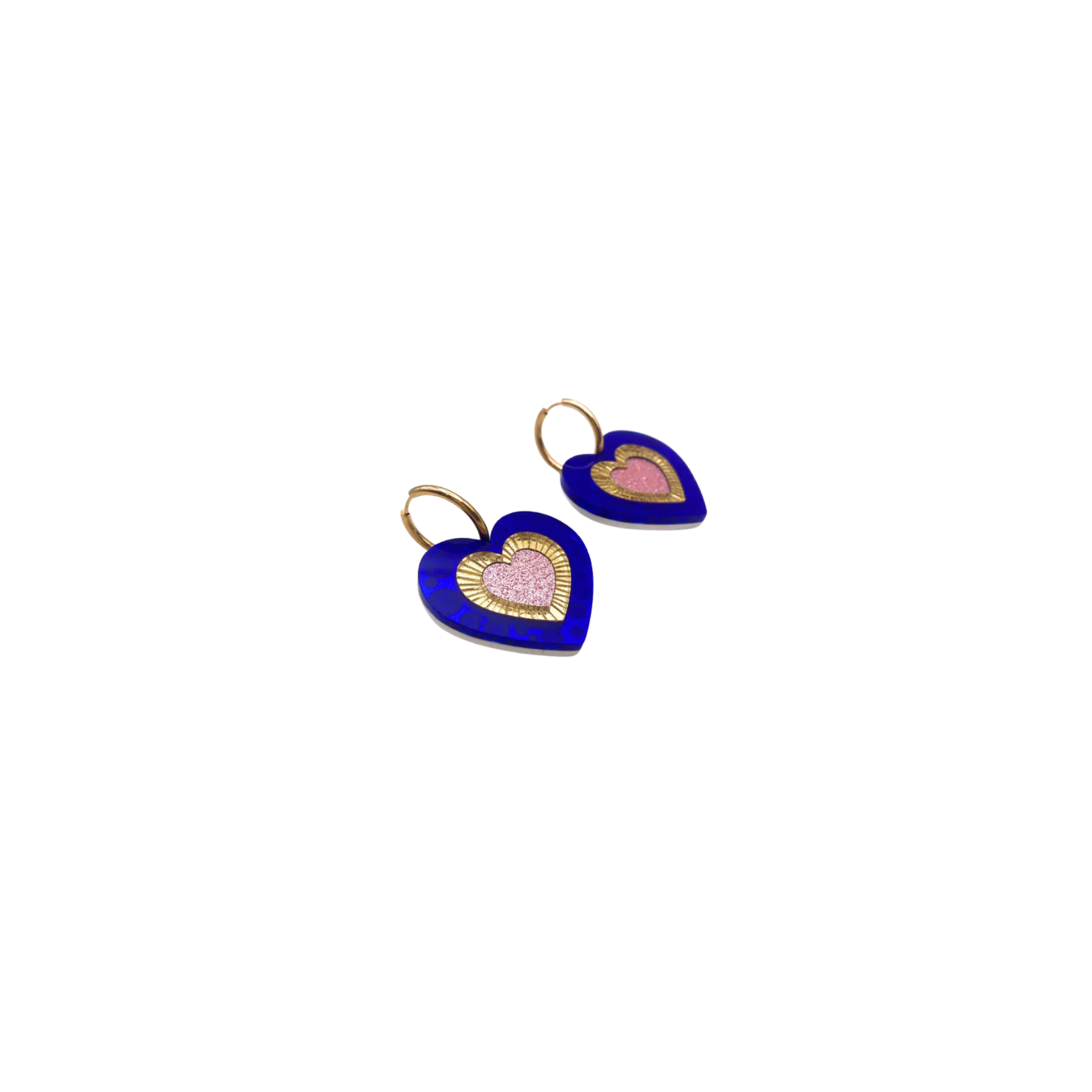 Coeur azul mini