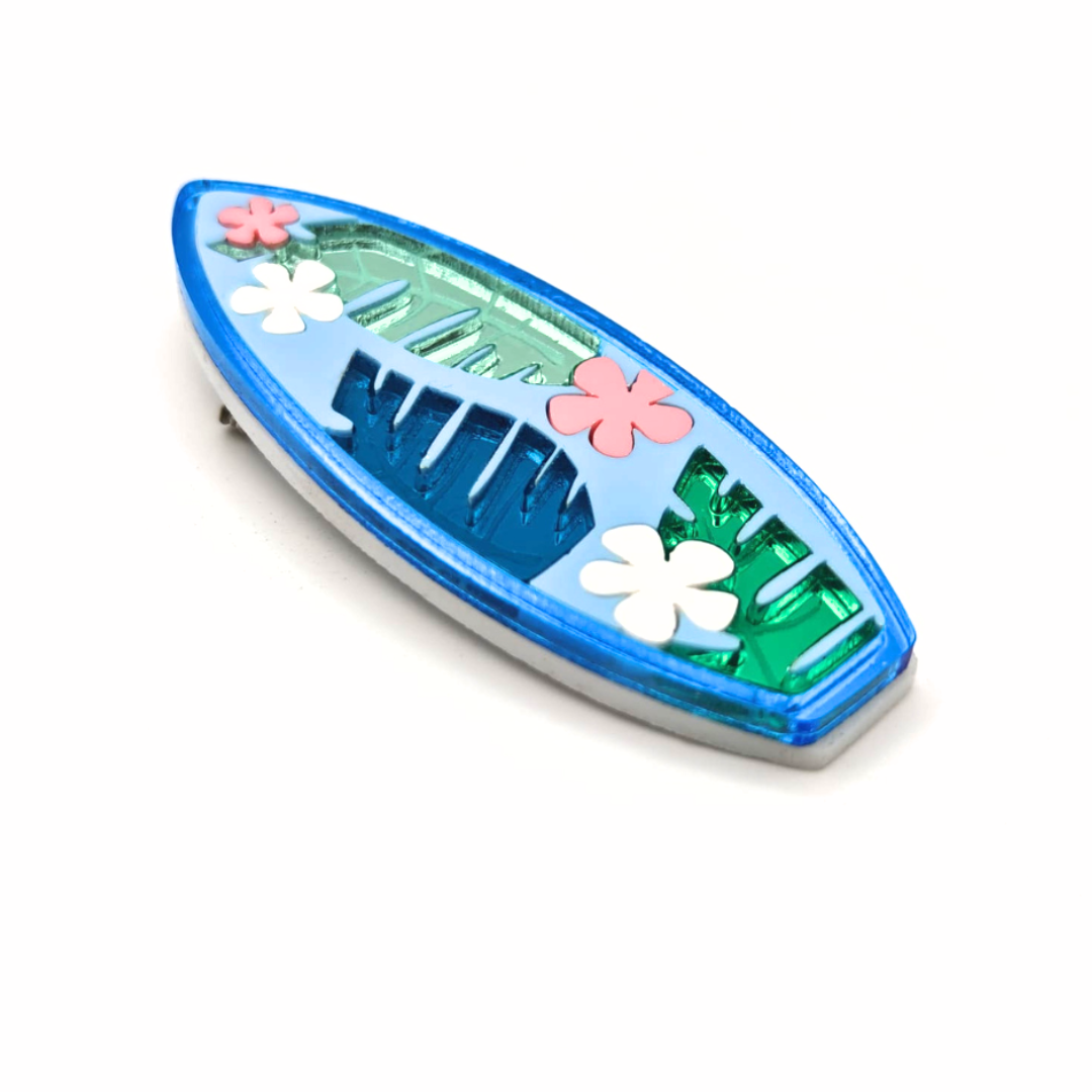 Broche Ocean wave