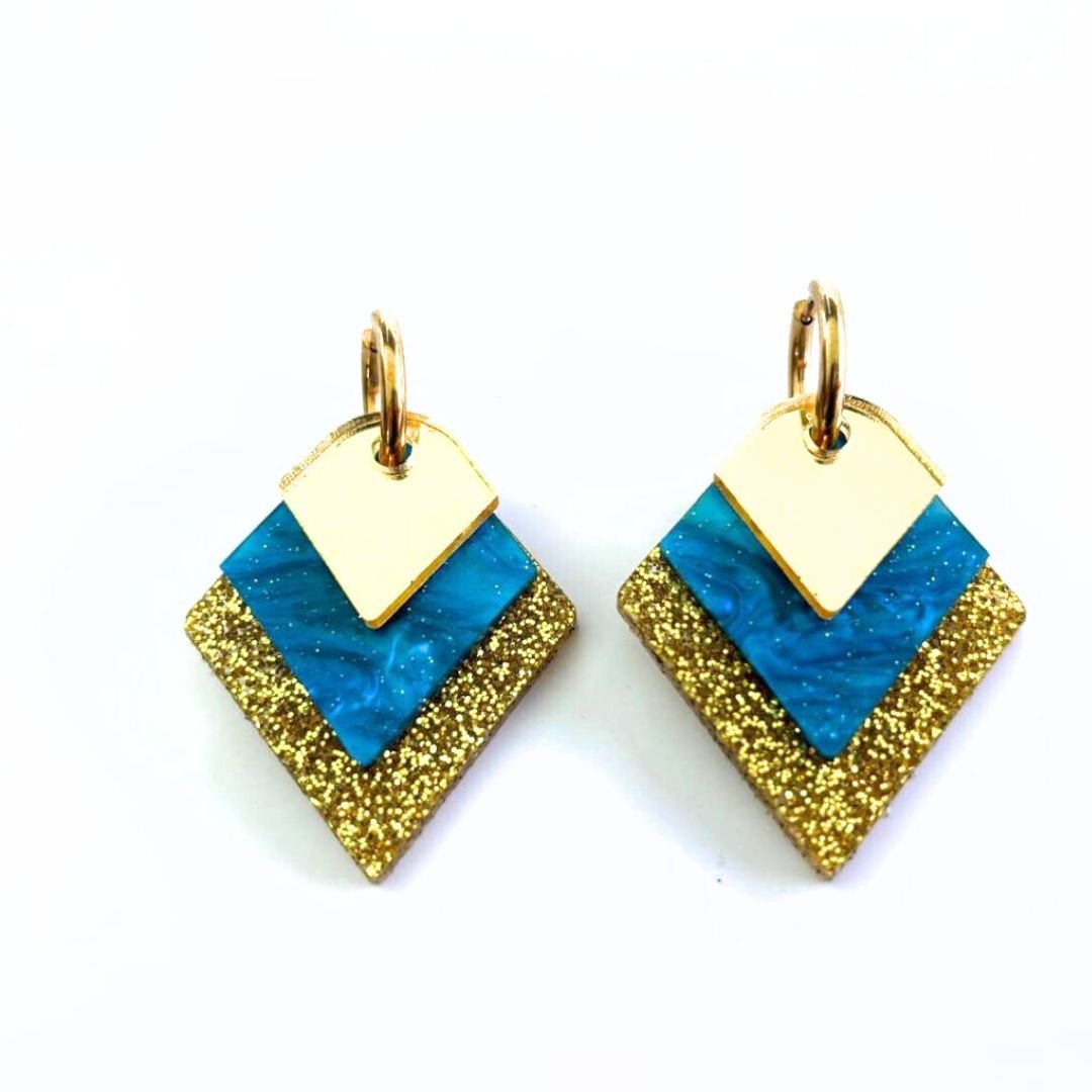 Inka azul oro 1