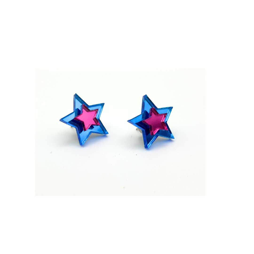 estrella mini azul fucsia 2