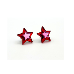 estrella mini rojo rosa 2