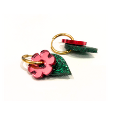 mini flor fucsia